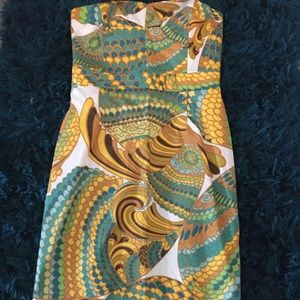 Strapless sundress,midi,beautiful colors